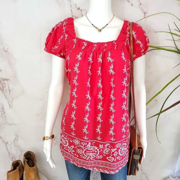 A.L.C. Tops - ALC cute cotton handkerchief print top